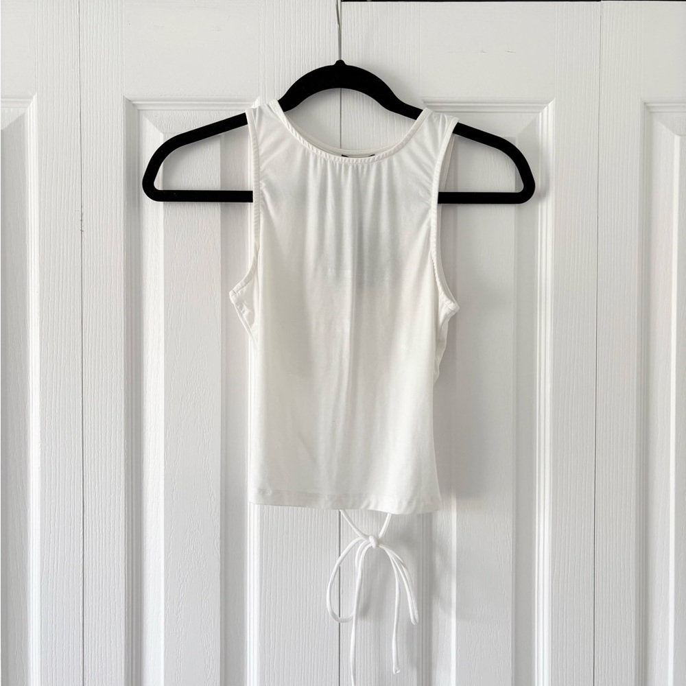 NWT White Fox Boutique White Wishing Well Top